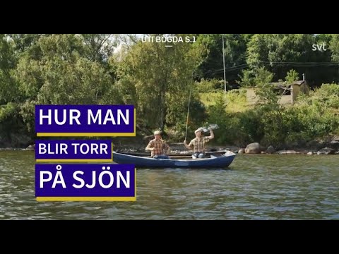 Så här torkar du dig själv i en båt 😂