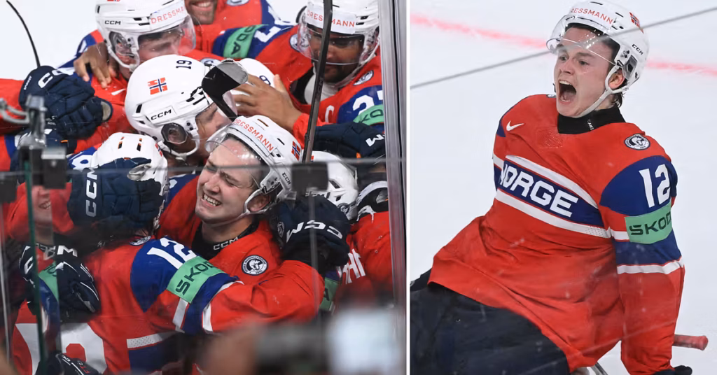 Ishockey: Norska jättesuccén: VM-brons efter seger mot Kanada