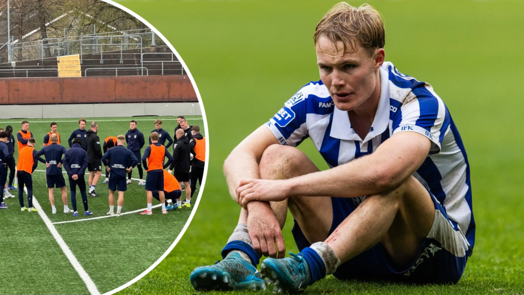 IFK Göteborgs nya oro: Max Fenger klev av träningen