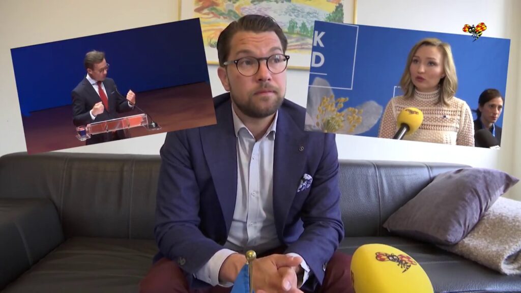 Jimmie Åkesson: Stefan Löfven har bättre invandringspolitik än Annie Lööf