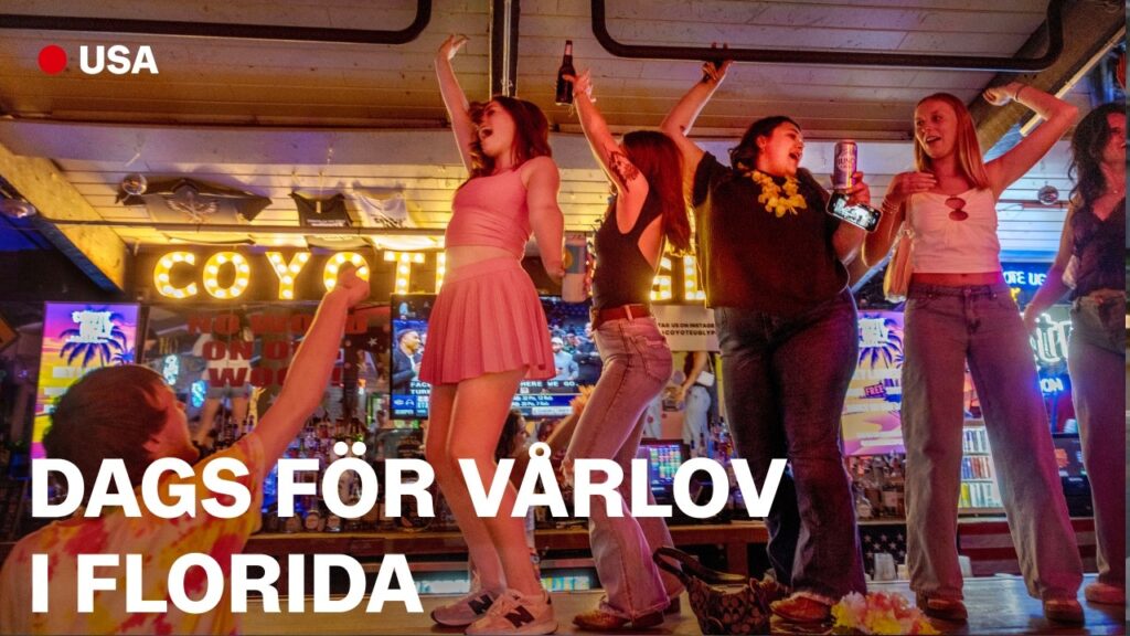 Dags för vårlov i Florida