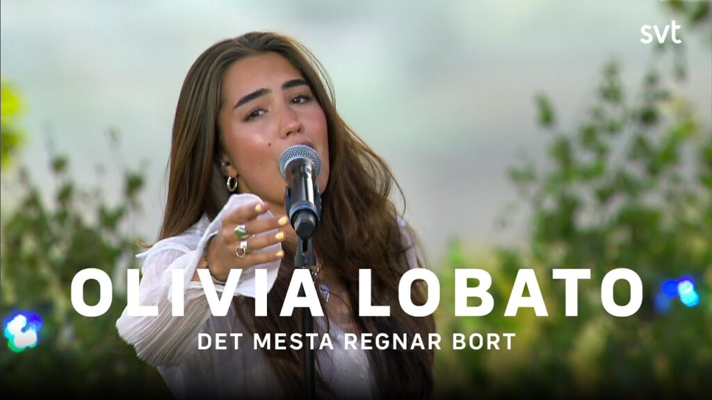 Olivia Lobato – Det mesta regnar bort | Allsång på Skansen 2023 | SVT