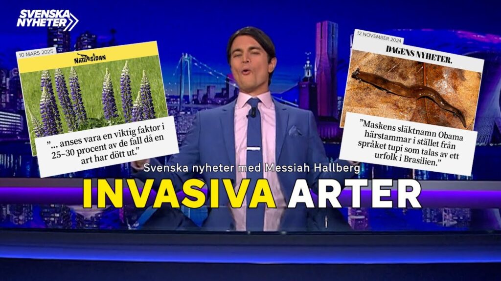 Svenska nyheter om invasiva arter