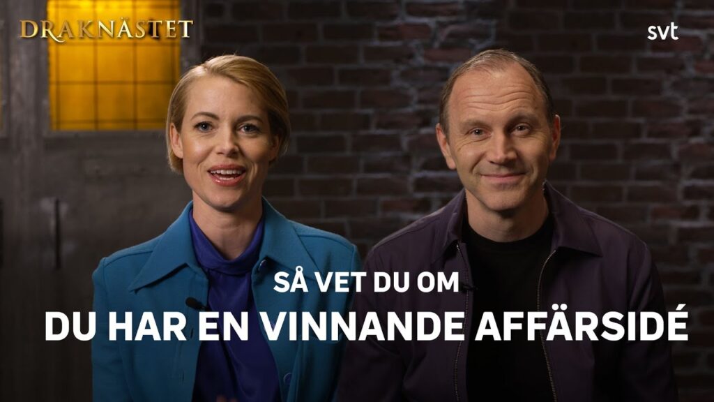 Drakarnas tips – så vet du om du har en bra affärsidé | Draknästet | SVT