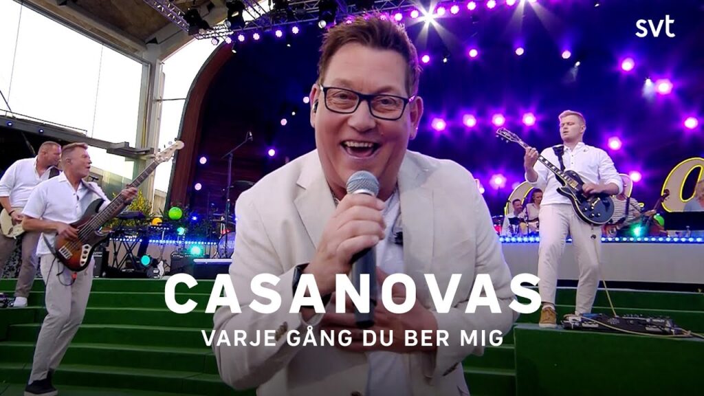 Casanovas – Varje gång du ber mig | Allsång på Skansen 2022 | SVT