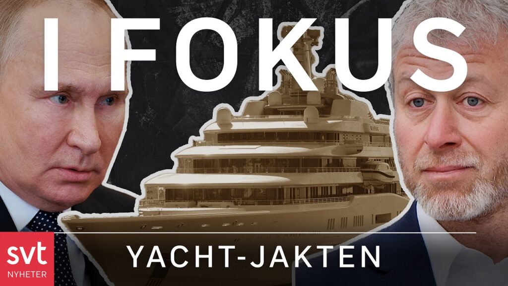 Därför jagas oligarkernas lyxfartyg | SVT Nyheter