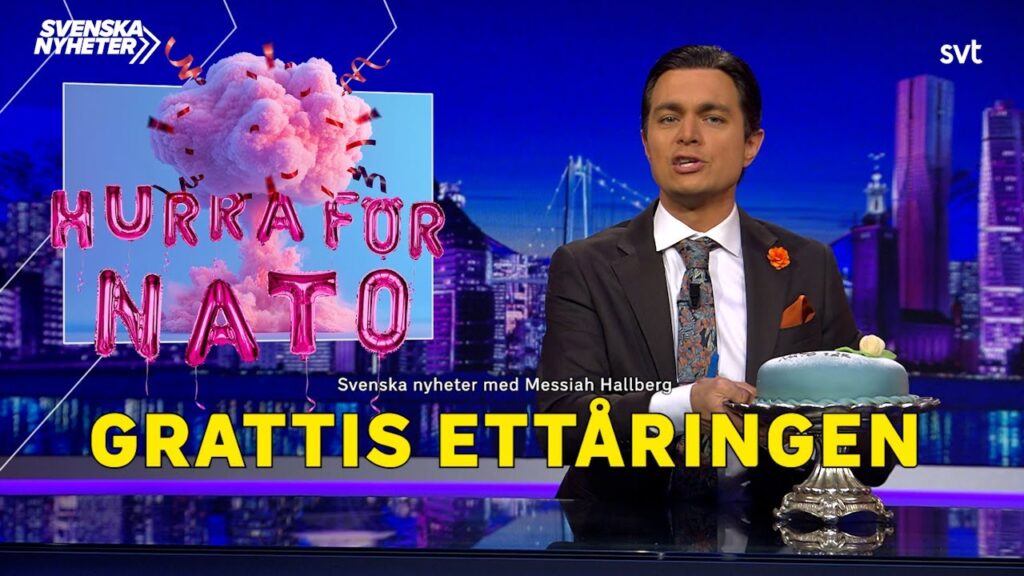 Svenska nyheter –Hurra för Nato