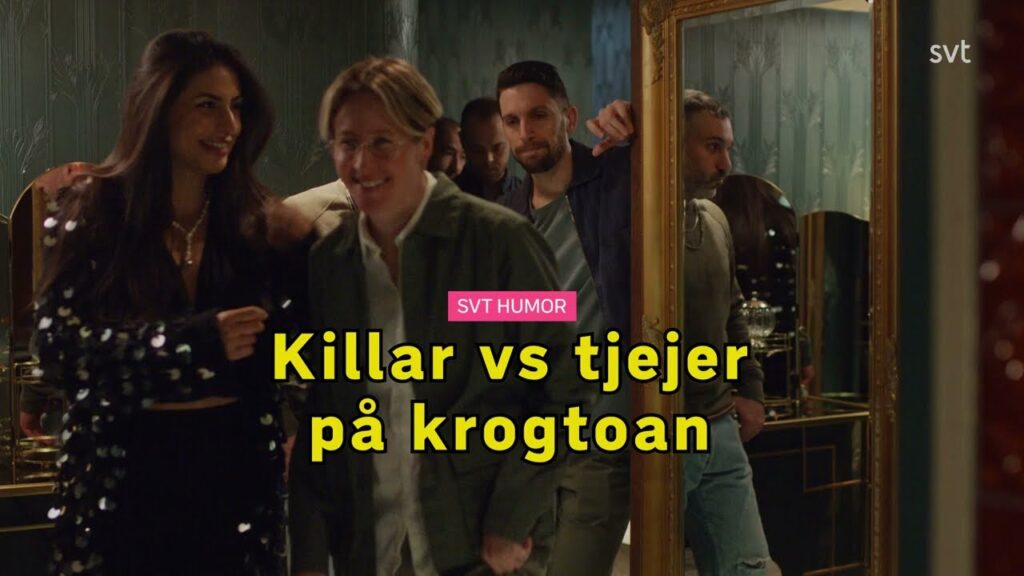 Killar vs tjejer i kön på krogtoan 🚽🤣