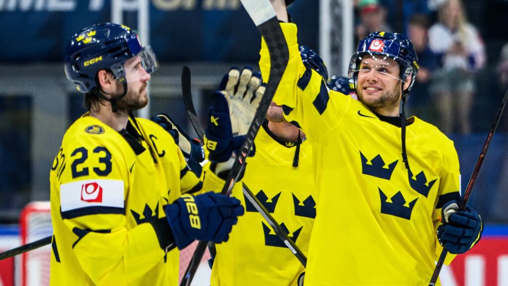 Hockey-VM • Sverige möter Schweiz i VM-kvartsfinal