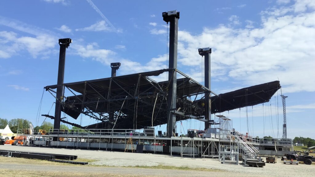Stora scenen på Sweden Rock har rasat: ”tekniskt problem”