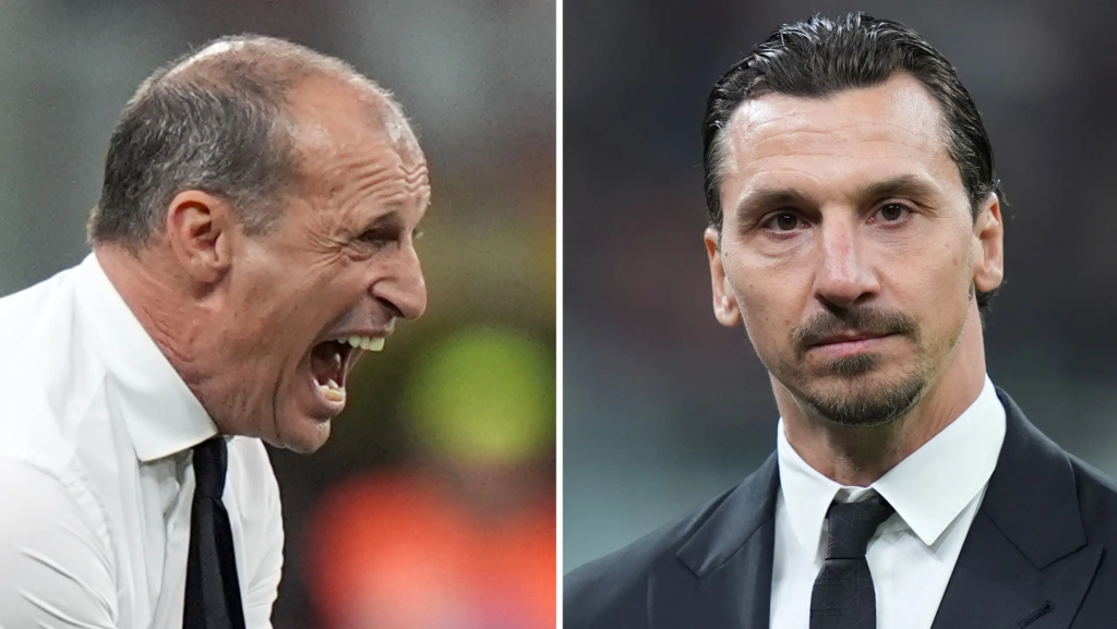 Uppgifter: Zlatan och Allegri i bråk – fick hållas isär