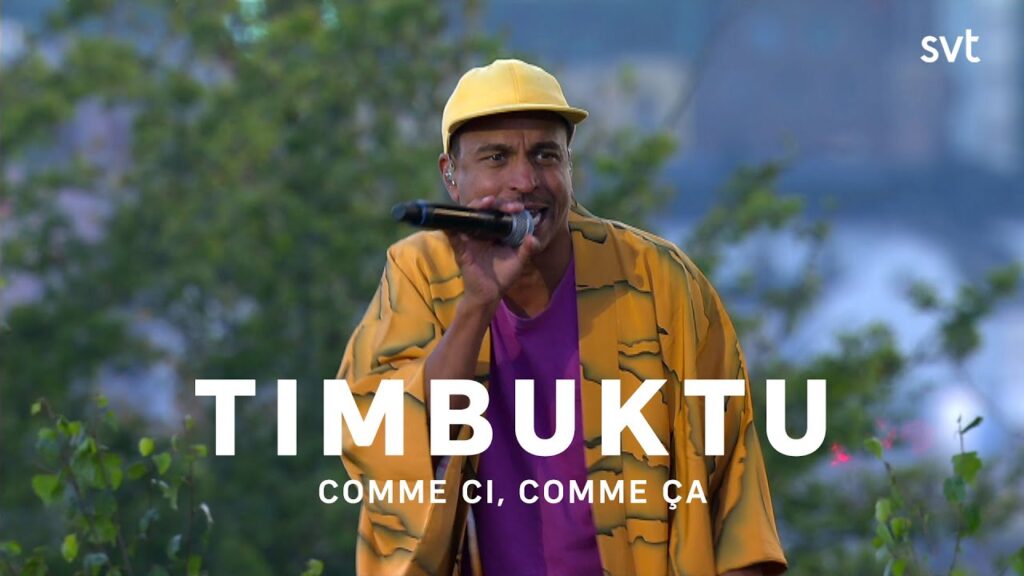 Timbuktu och Julimar Santos – Comme Ci, Comme Ça | Allsång på Skansen 2021 | SVT