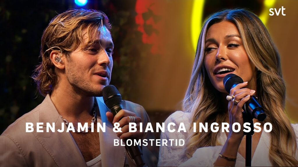 Benjamin Ingrosso & Bianca Ingrosso – Blomstertid | Allsång på Skansen 2021 | SVT