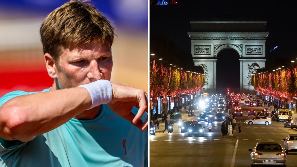 André Göransson ensam svensk i Paris: ”Skittragiskt”