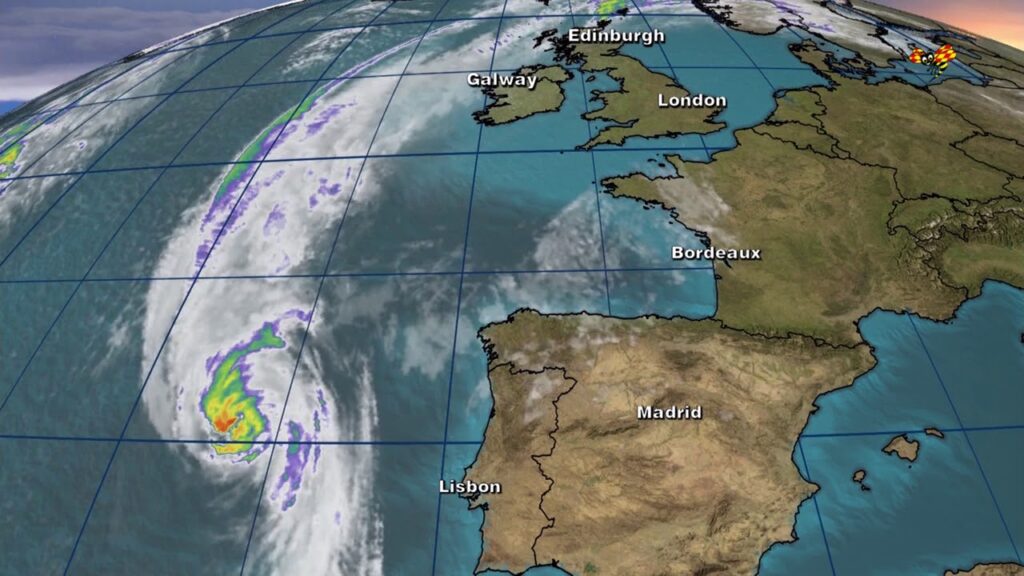 Ett dödsfall rapporterat i orkanen Ophelia