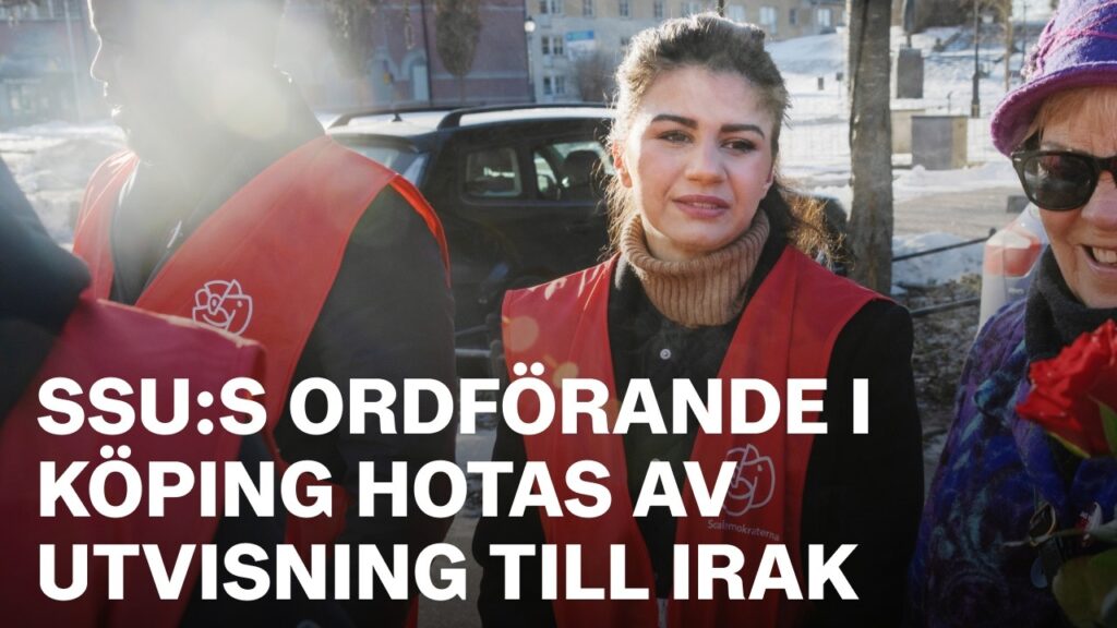 SSU:s ordförande i Köping hotas av utvisning till Irak