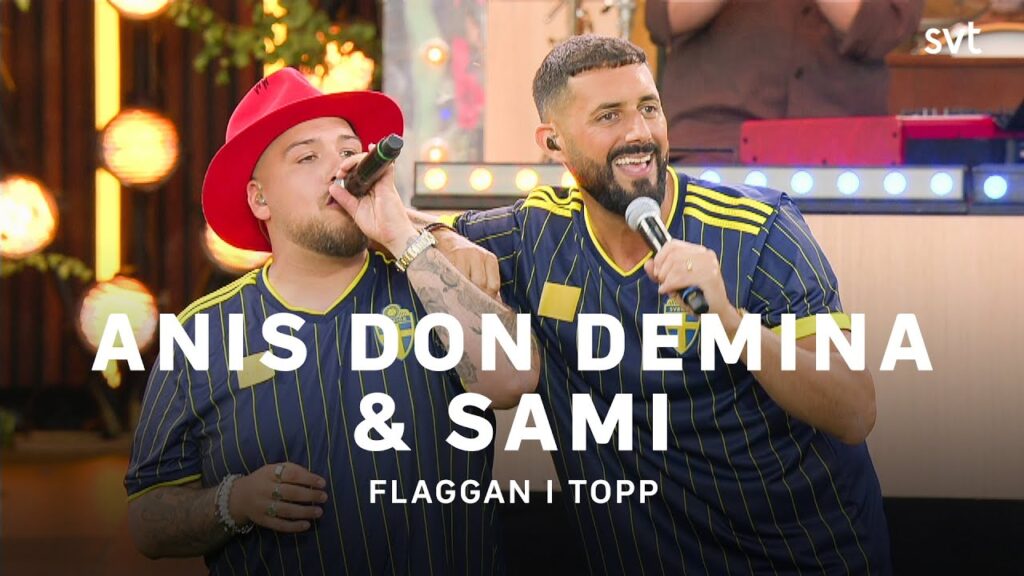 Anis Don Demina & Sami – Flaggan i topp | Allsång på Skansen 2021
