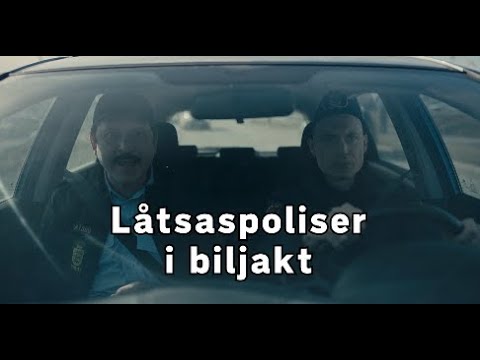 Låtsaspoliser i biljakt