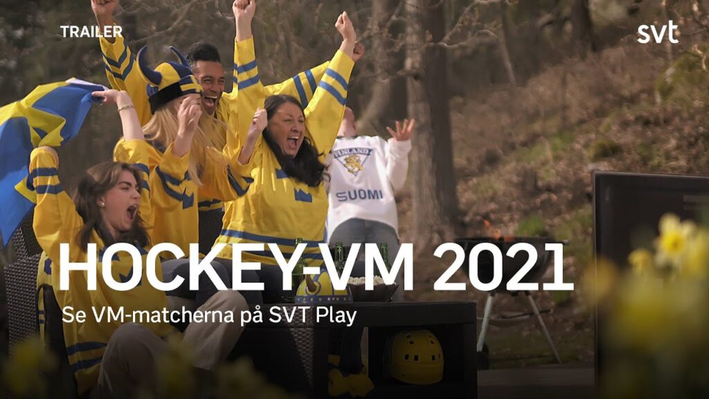 Hockey-VM 2021 | Se matcherna live på SVT Play | Trailer