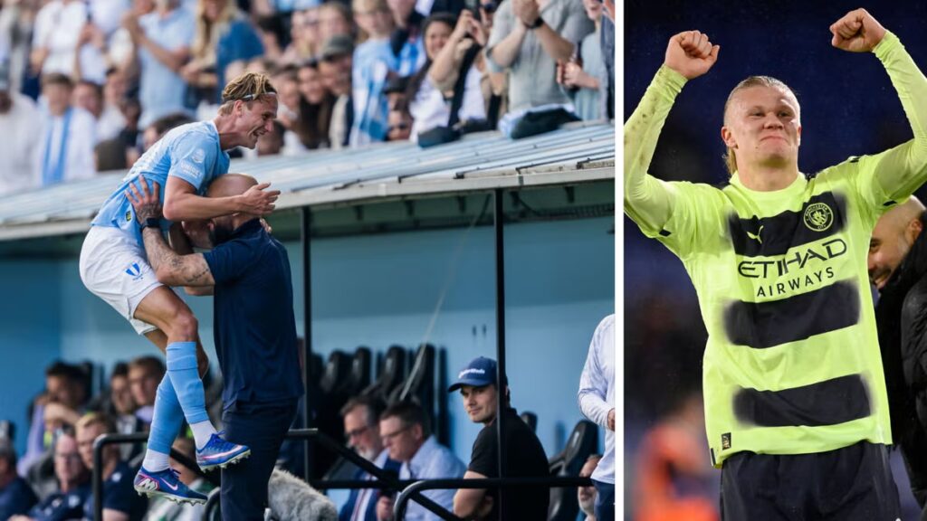 Efter hattricket är Botheim bättre än sin vän Haaland – Sydsvenskan