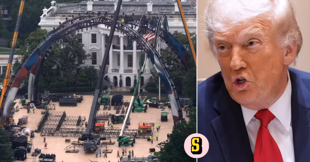 Donald Trump sätter upp UFC-arena utanför Vita Huset