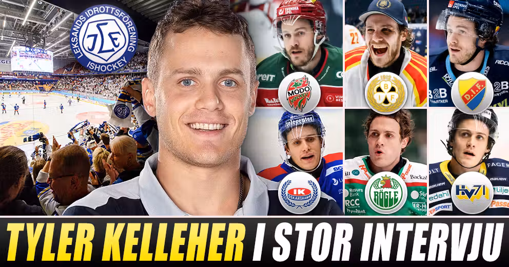 Tyler Kelleher i stor intervju efter övergången till Leksand