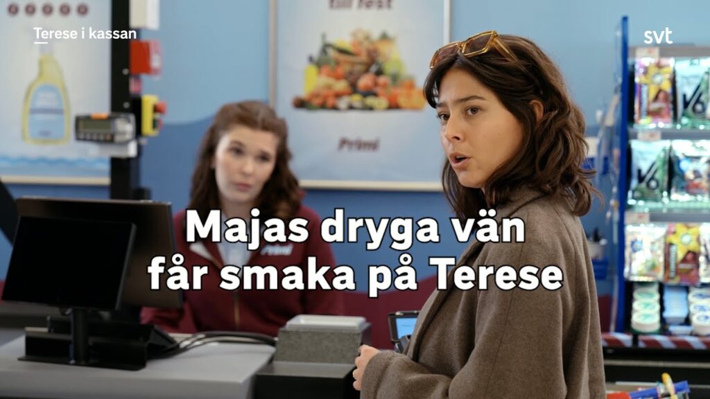 Majas dryga vän får smaka på Terese