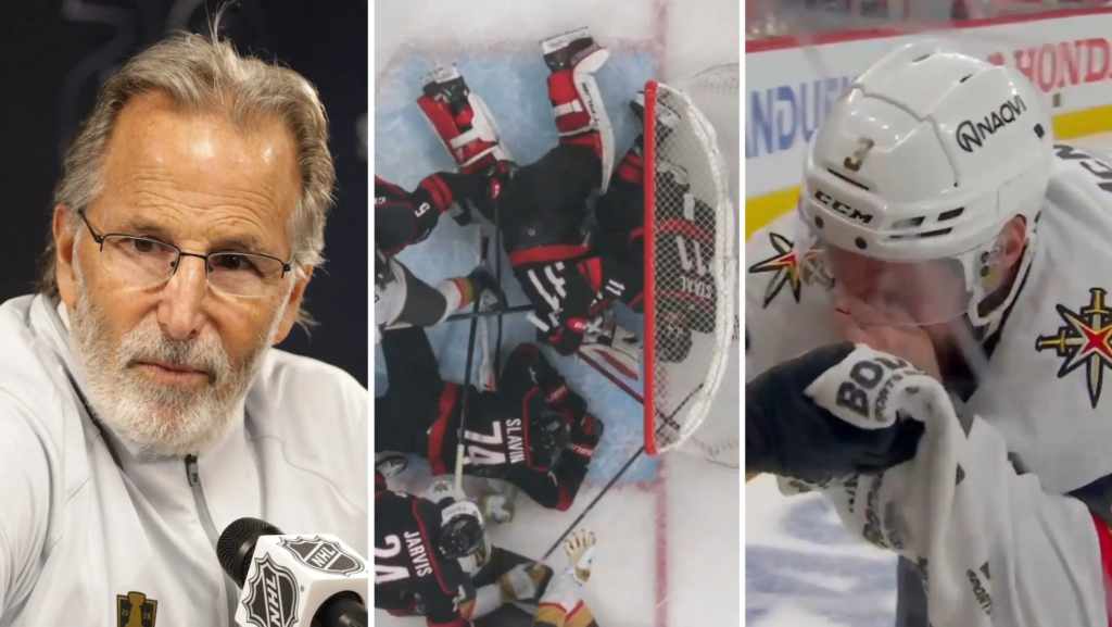 Carolina Hurricanes kvitterade Stanley Cup-finalen mot Vegas Golden Knights efter kaosscener | NHL