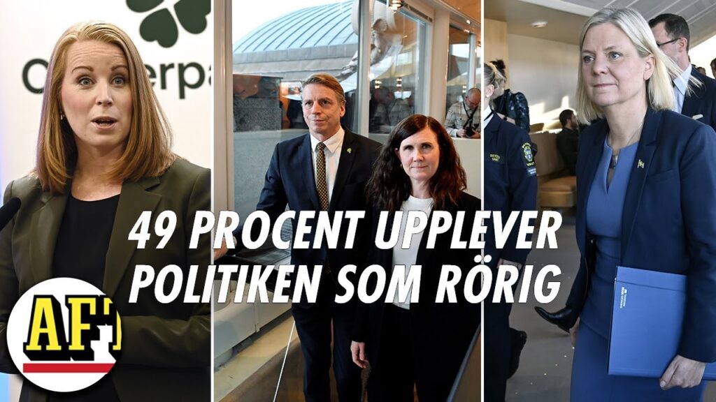 Undersökning: Hälften av väljarna upplever svensk politik som ett ”spektakel”