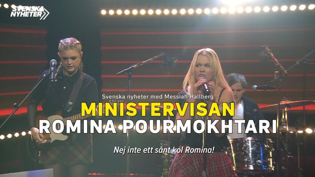 Svenska nyheter – Ministervisan, den om Romina Pourmokhtari