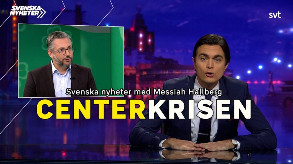 Svenska nyheter – Centerkrisen