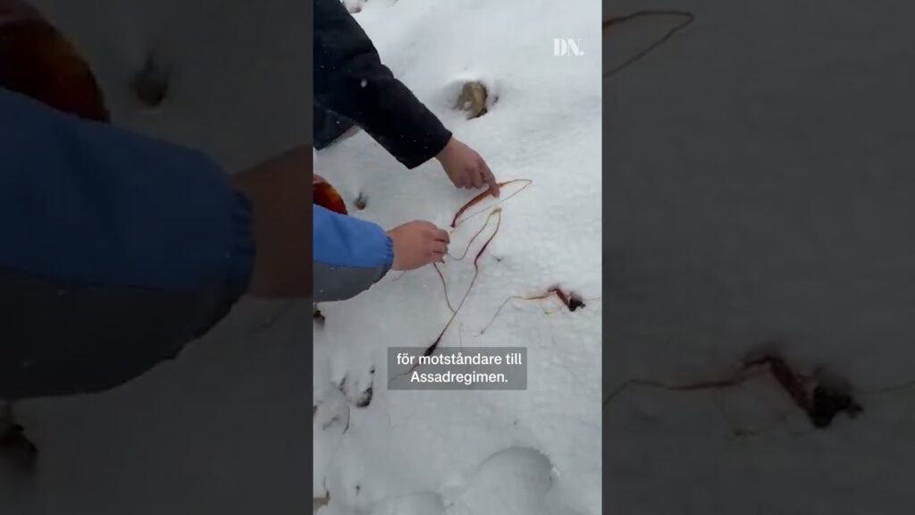 Snö förvandlar syrisk stad – från smugglarcentrum till turistattraktion # #dagensnyheter #news