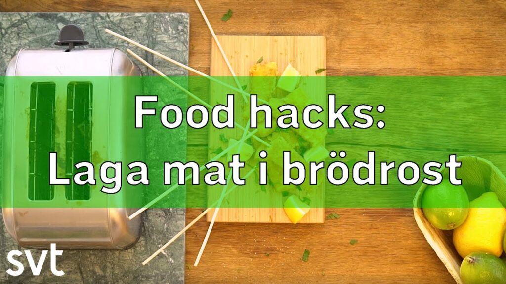 Så lagar du mat i brödrost