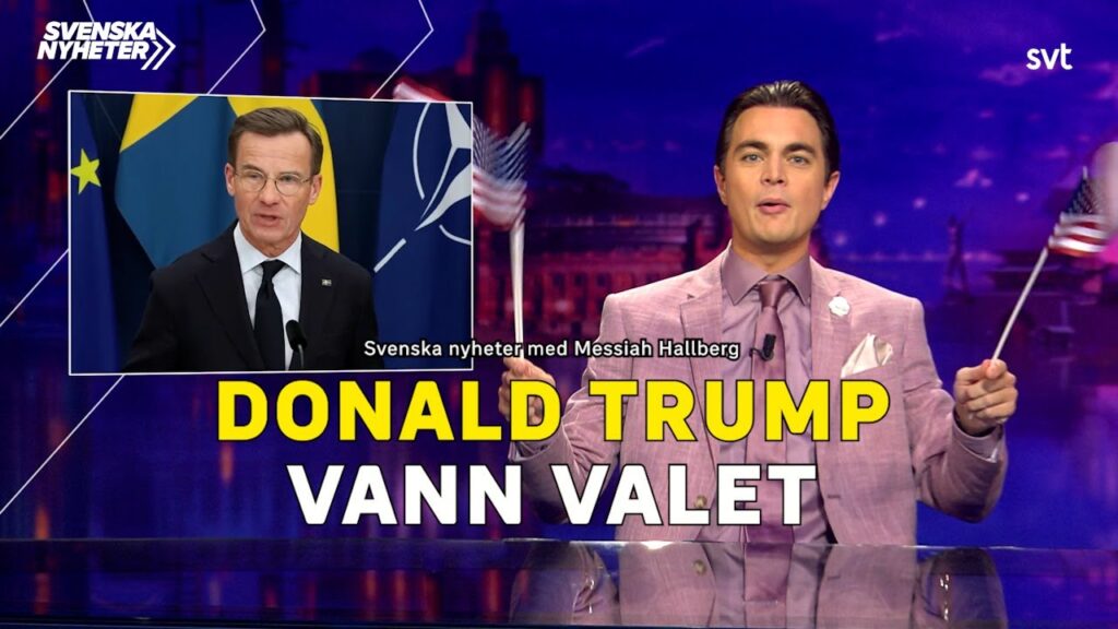 Donald Trump vann valet