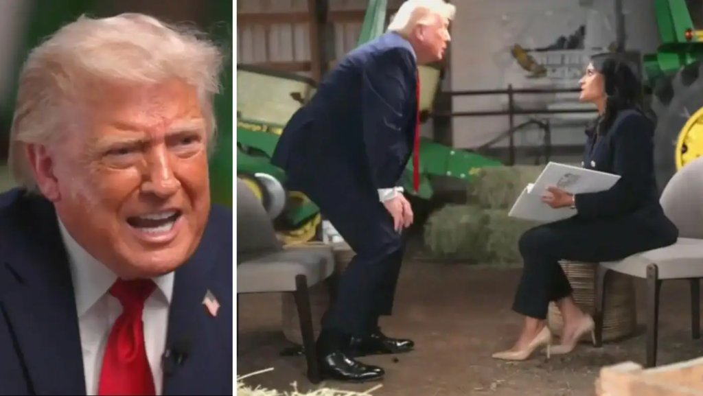 Trump avbröt NBC-intervju: ”Ohederlig”