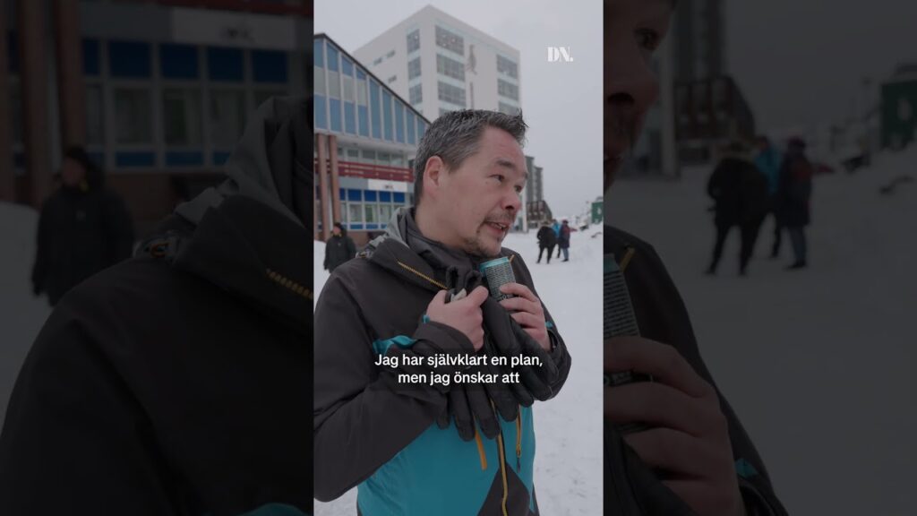 Grönländaren som vill stoppa Trump #news #dagensnyheter #greenland #trump #shorts