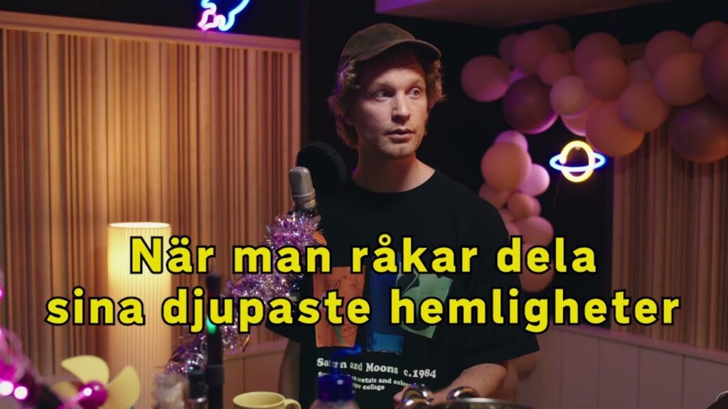 När man råkar dela sina djupaste hemligheter…i livesändning radio 🤣