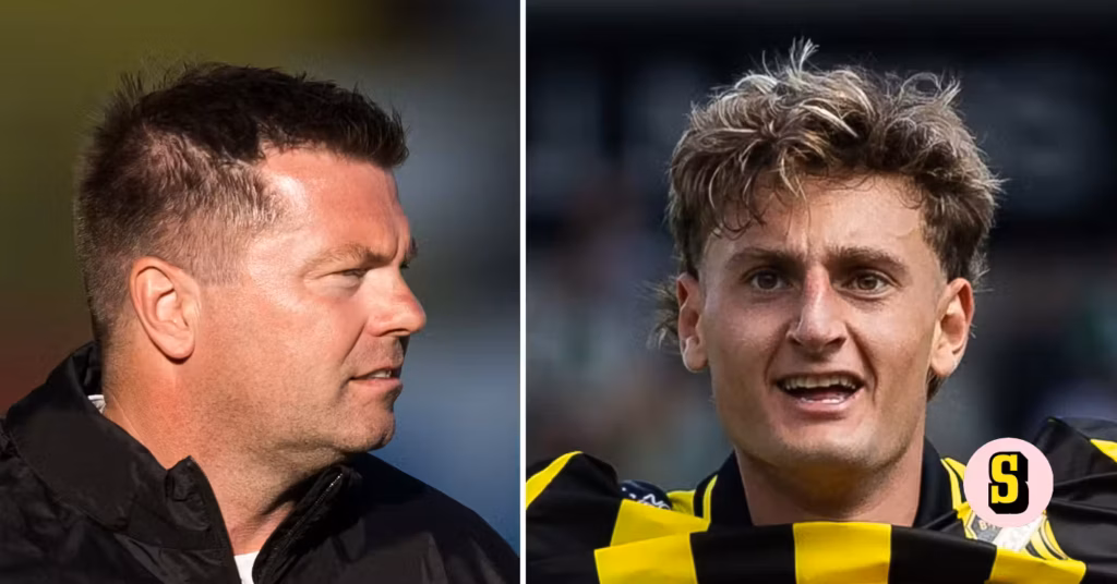 Jens Gustafsson vilda utbrott i paus när Häcken vände