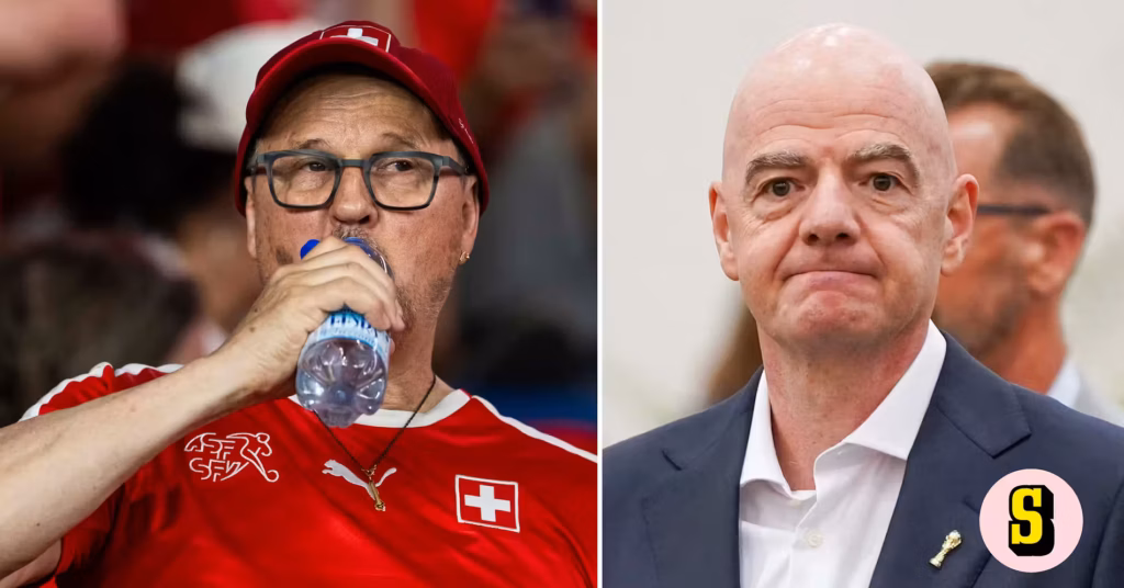 Vattenflaskor förbjuds under fotbolls-VM