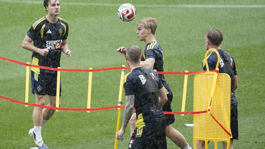 Dallas välkomnade landslaget med ett ösregn – Nya Wermlands-Tidningen