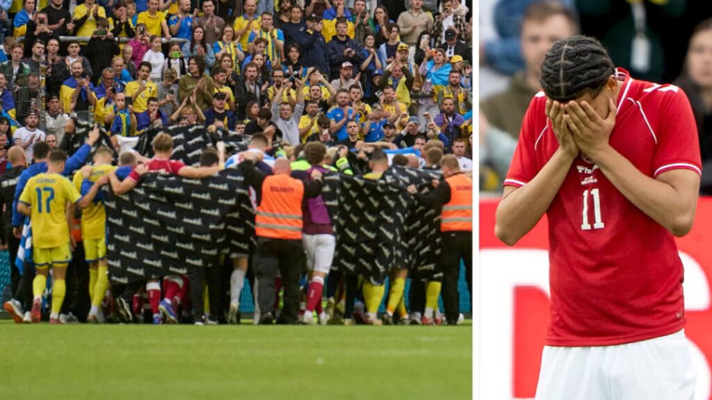 Christian Eriksen föll ihop på planen igen – förd till sjukhus – Sydsvenskan